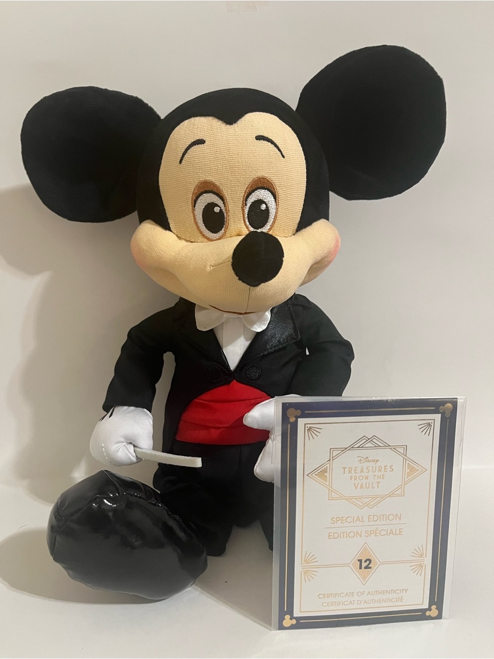 Disney Treasures from the Vault Limited Edition Mickey Mouse Revue Plush